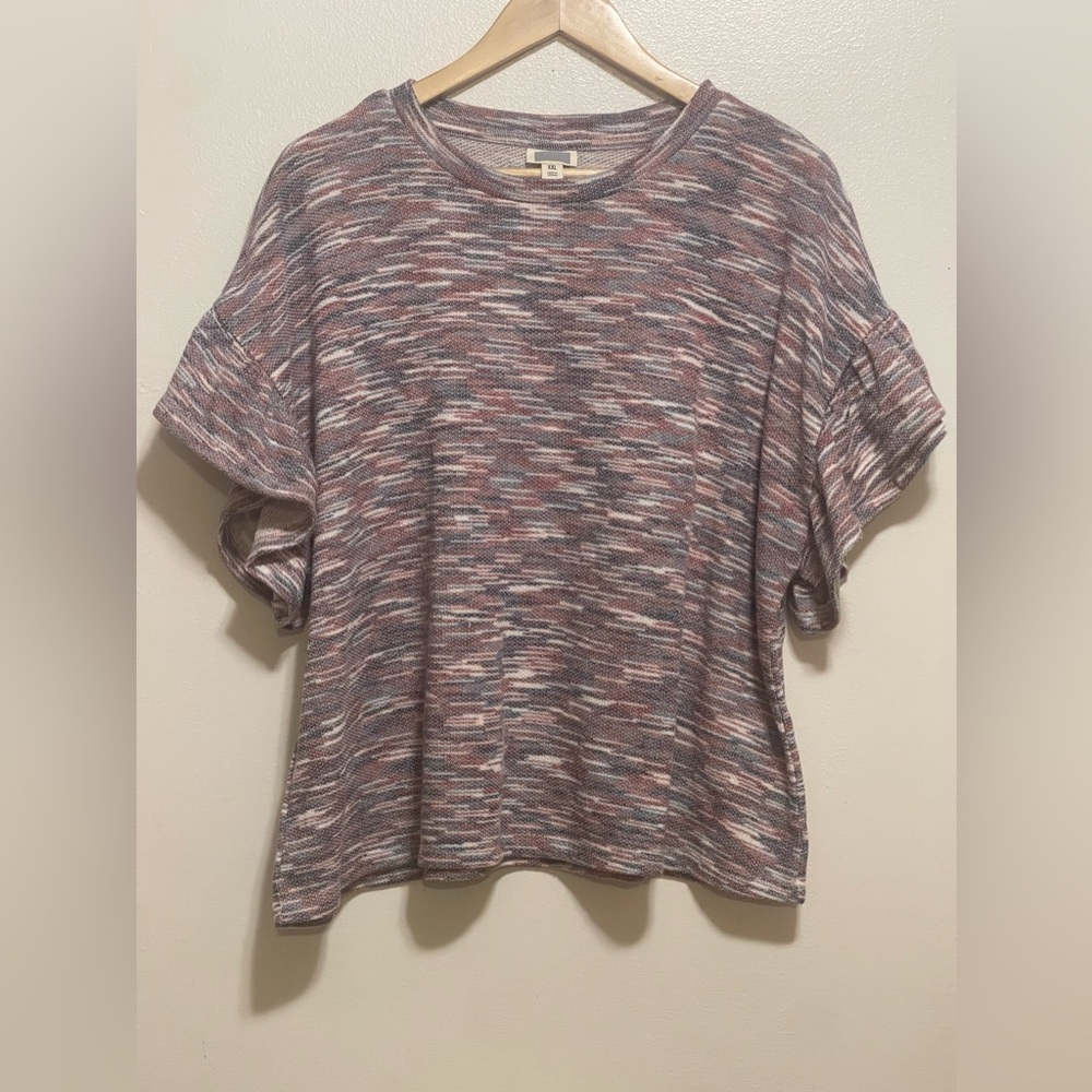 a.n.a. Red, white & blue top